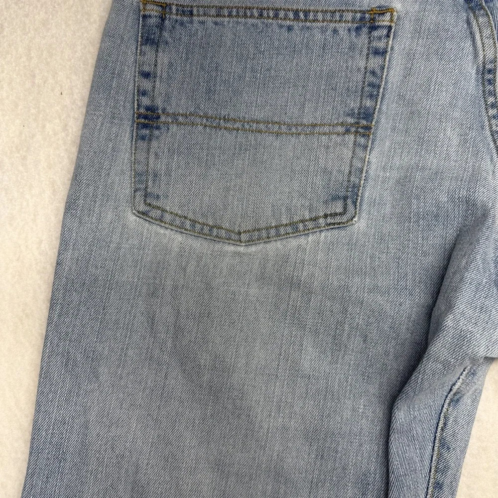Polo Ralph Lauren Jeans Mens Straight Leg Light Wash Denim Jeans 34x32